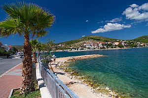 Piękna plaża w Marinie